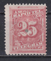 Timbre  Neuf* Des Etats Unis Télégraphes De 1881 N°58 MH - Telegraph Stamps