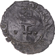 Monnaie, France, François Ier, Denier Coronat, TB+, Billon, Gadoury:174 - 1515-1547 Frans I