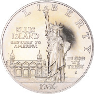 Monnaie, États-Unis, Statue De La Liberté, Dollar, 1989, U.S. Mint, San - Commemorative