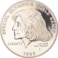 Monnaie, États-Unis, Dollar, 1995, U.S. Mint, Philadelphie, Proof, FDC, Argent - Commemoratives