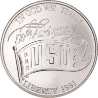 Monnaie, États-Unis, Dollar, 1991, U.S. Mint, Denver, SPL, Argent, KM:232 - Gedenkmünzen