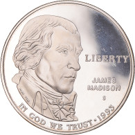 Monnaie, États-Unis, James Madison, Dollar, 1993, U.S. Mint, San Francisco - Commemoratives