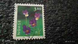 NORVEÇ-1990--00        .3.80KR    USED - Gebraucht