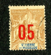 1019 Wx St Pierre 1912 Scott 115 Used (Lower Bids 20% Off) - Used Stamps