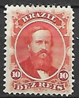 BRESIL    -   1866 .   Y&T N° 23 * .  Cote 15 Euros. - Unused Stamps