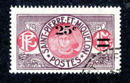 1022 Wx St Pierre 1924 Scott 121 Used (Lower Bids 20% Off) - Used Stamps