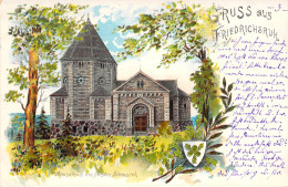 Friedrichsruh Bismarcks Mausoleum 1899 AKS - Friedrichsruh