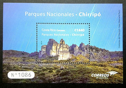 Costa Rica Stamps National Parks Chirripo Souvenir Sheet MNH 2019 - Crustaceans