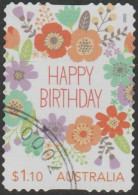 AUSTRALIA-DIE-CUT-USED -2022 $1.10 Special Occasions - Happy Birthday - Usati