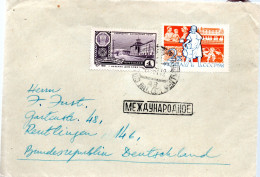 RUSSIE / LETTRE EN RECOMMANDE A DESTINATION DE L' ALLEMAGNE - Lettres & Documents