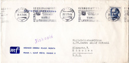 L66897 - Tschechoslowakei - 1970 - 30h '68 EF A DrucksBf PRAHA - POZNEJTE ... -> Westdeutschland - Lettres & Documents