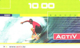 Kazakhstan:Kazakstan:Used Phonecard, Activ, 10.00, 2002 - Kazakhstan