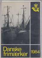 Danske Frimaerker Jahrbuch 1984 ** Postfrisch - Dänemark - Full Years
