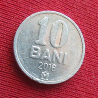 Moldova 10 Bani 2016 KM# 7 Lt 343 *VT  Moldavia Moldavie - Moldavie