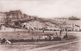 Cpa - Ang - Eastbourne -not On Delc.- Grand Parade & Pier - Eastbourne