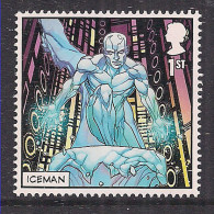 GB 2023 QE2 1st X-Men Super Heroes Iceman Umm SG 4773 ( J478 ) - Unused Stamps