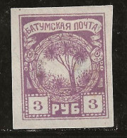 Russie 1919 N° Y&T : Batoum 5 * - 1919-20 Occupation Britannique