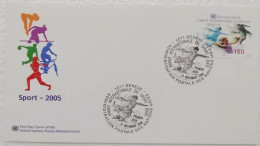 United Nations  FDC,Olympic Events For The 2005 International Year Of Sport - FDC