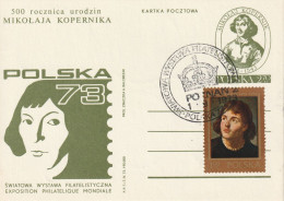 A 499) Polen 1973 GS: 500. Geb. Mikolaj Kopernik, 7 SSt Polska'73 Poznan - Otros & Sin Clasificación