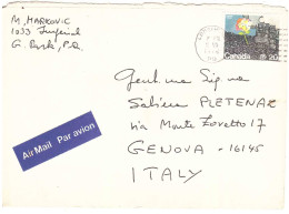 LETTERA PER ITALIA - Lettres & Documents