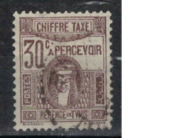 TUNISIE       N°  YVERT  TAXE 42 ( 7 ) OBLITERE    ( OB 11/ 13 ) - Timbres-taxe