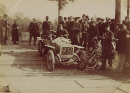 Rambouillet * Circuit Automobile Des Voiturettes Oct 1907 * Pilote CISSAC Sur Alcyon * Photo Ancienne 9x6.4cm - Rambouillet