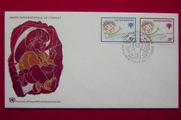 United Nations  FDC,International Year Of Children, 1979 - FDC