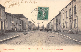 52-JUZENNECOURT- LA ROUTE DIRECTION DE COLOMBEY - Juzennecourt