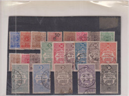 MAROC-LOT FIN DE CATALOGUE-TAXE & COLIS POSTAUX-1917 - Timbres-taxe