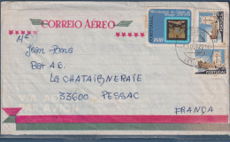 Portugal Enveloppe 3 Timbres Setúbal 4.10.72 Vers Pessac (33 - France) - Cartas & Documentos