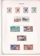 Monaco - Collection Vendue Page Par Page - Neuf * Avec Charnière - TB - Unused Stamps