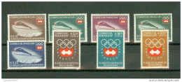 Paraguay 1963,8V,olympic Games,olympisch,olympische,olympique,olympicos,olimpici ,MN H/ Postfris(A1428) - Invierno 1964: Innsbruck