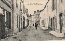 Legé * Le Haut De La Rue De L'église * Chapellerie * Horlogerie - Legé