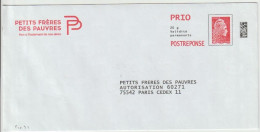 Pap94 - PAP PETITS FRERES DES PAUVRES - POSTREPONSE N° 299262 - Prêts-à-poster: Réponse