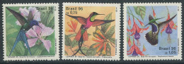 Brasil:Brazil:Unused Stamps Serie Birds, 1996, MNH - Colibris