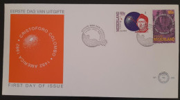 SL) 1992 HOLLAND EUROPE CEPT COLON FDC - Other & Unclassified