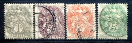 Crète       1/3 - 5  Oblitérés                  - Used Stamps