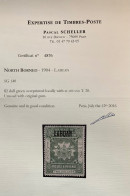 LABUAN 1904 SG 140 2$ Green Mint* XF RARITY Cert Scheller Ex Frazer (North Borneo Malaysia Straits Settlements Singapore - North Borneo (...-1963)