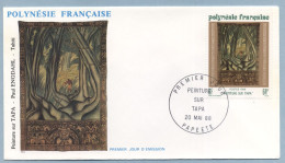 1988 MAI 20  PEINTURE SUR TAPA 64FRANCS - Covers & Documents