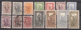 Greece Flying Mercury 1901 Mi#125-138 Used - Oblitérés