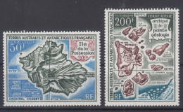 France Colonies, TAAF 1970 Mi#58-59 Mint Never Hinged - Unused Stamps