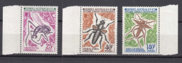 France Colonies, TAAF 1972 Insects Mi#71-73 Mint Never Hinged - Unused Stamps