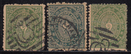 4ch X 3 Diff., Shades / Perf., Varities, Travancore Used,...... British India - Travancore