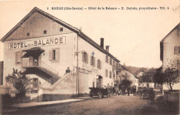 74-BOEGE- HÔTEL DE LA BALANCE . E. DUBOIS PROPRIETAIRE - Boëge