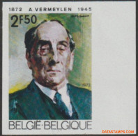 België 1972 - Mi:1674, Yv:1620, OBP:1620, Stamp - □ - August Vermeylen  - 1961-1980