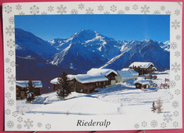 Suisse - Valais - Riederalp - Fletschhorn - Joli Timbre - Très Bon état - Riederalp