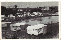 Fontaine-Valmont. Camping La Cascade Et Son Etang De Pêche. - Merbes-le-Château