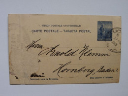 Hornberg - Carte Postale With Argentina 1913 Year - Hornberg