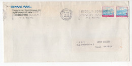 1997. YUGOSLAVIA,SERBIA,BELGRADE,PAN AM BELGRADE OFFICE,HEADED COVER - Cartas & Documentos