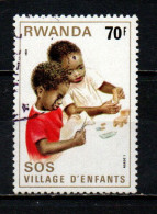 RWANDA - 1981 - SOS Children’s Village - USATO - Oblitérés